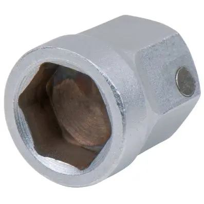 Special adaptor socket 6 point with magn et, 10,0 mm 