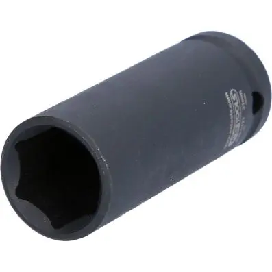 1/2" Hexagon impact socket, deep, 21mm 