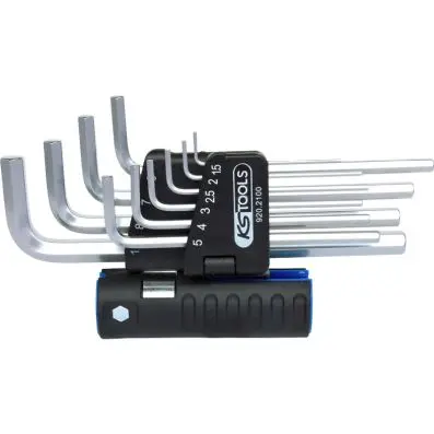 3 in 1 Hexagon key wrench set,10 pcs lon g 