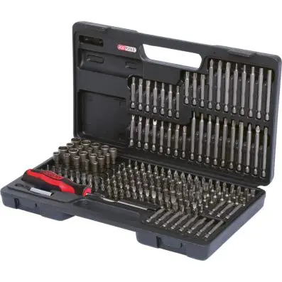 1/4" Bit set, 208 pcs 
