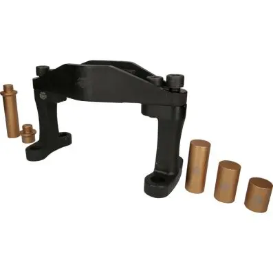 Wheel hub puller set for 8 and 10 bolts, 12 pcs. 