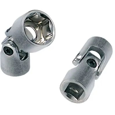 3/8" Hexagonal socket with flexible join t, 17mm 