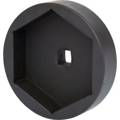 1" Axle nut socket, 6 point, short, 150m m 