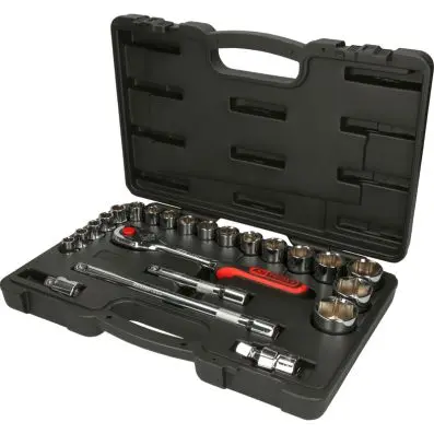 1/2" CHROMEplus Socket set, 23 pcs 