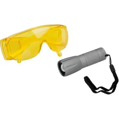 Cordless UV leak detection light set, 2 pcs 