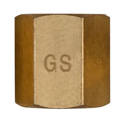Double-sided adapter piece 5/8"x18 inter nal thread 