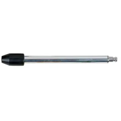 Pressure pipe with rubber cap, straight 