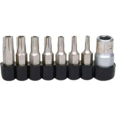 5star bit set, 8 pcs,1/4" 