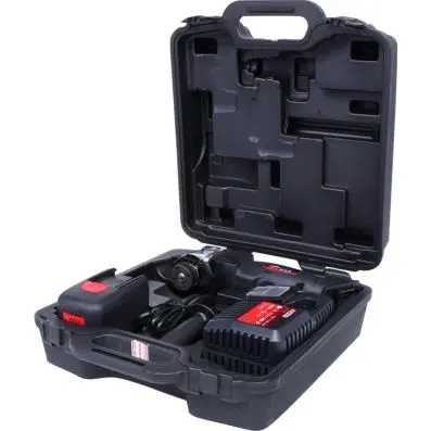 Cordless angle grinder 7000 r.p.m. with 1 battery and 1 charger 