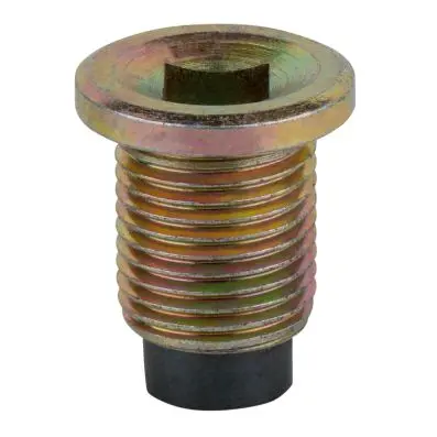 Oil sump drain plug, internal square 8mm , M16x1,5x24mm, pack of 10 