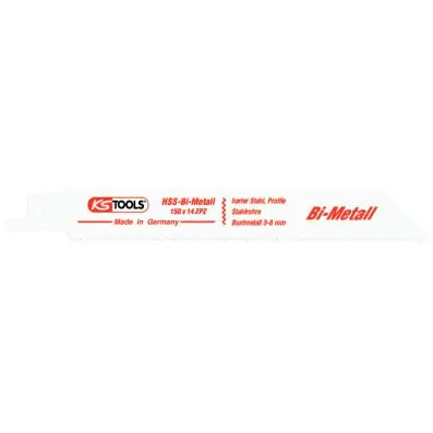 Sabre saw blades, 150mm, 1,8mm, pack of 5 