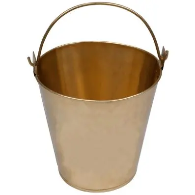 BRONZEplus Bucket 10l, brass 