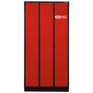 Cloakroom stand, 3 doors 