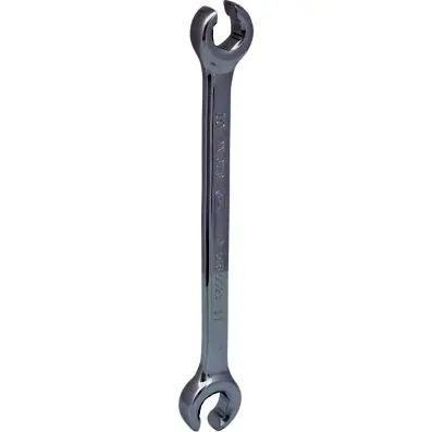 CHROMEplus Open double ring spanner, off set, 10x11mm 