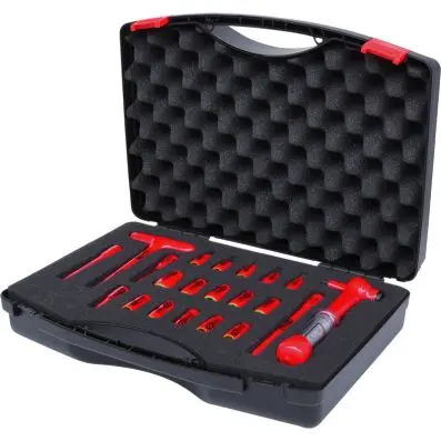 1/4" Insulated socket wrench set, 21 pcs 