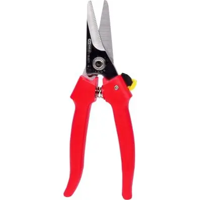 Universal workshop shears, 190mm, self-o pening 