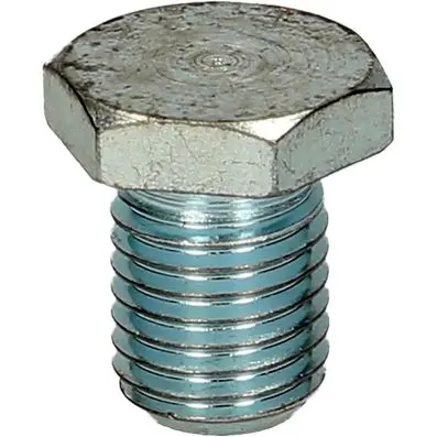 Oil sump drain plug, external hexagon 17 mm, M12x1,5x14mm, pack of 5 