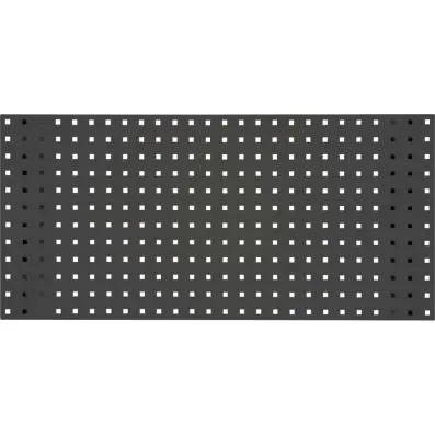 perforated plate, slate grey, matt 1500x 450 mm 