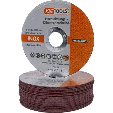 High performances thin cutting disk, Ø 1 15mm, 1mm 