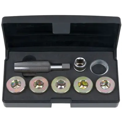 Oil sump drain plug repair kit, 12 pcs M 22 x 1,5 