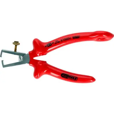 1000V wire stripper with safety eyelet f or safety line 