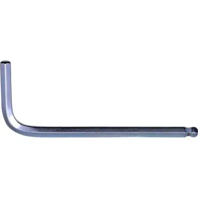 Ball ended hexagon key wrench, short, 4m m 