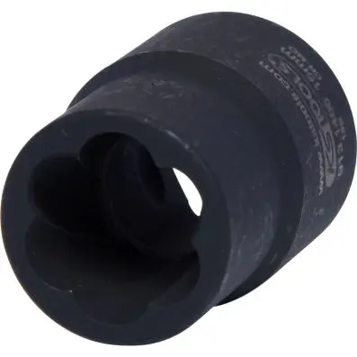 1/2" Spiral profile impact socket, 15mm 