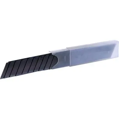 Snap off blades 0,5x25x100 mm, dispenser with 10 pieces 