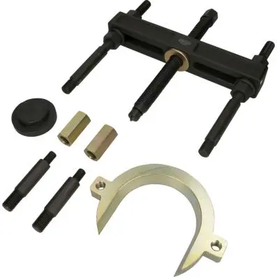 Wheel bearing puller set for Scania, 14 pcs. 