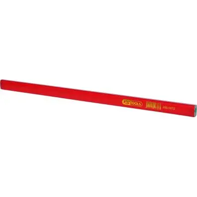 Carpenters pencil, red, HB 