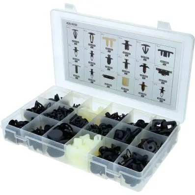 Trim Clips Assortment-Nissan, 408 pcs 