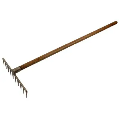 BRONZEplus Rake with handle 1600 mm 