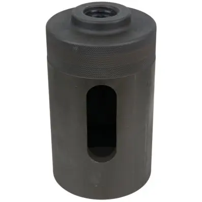 Draw-out bell with inspection window 