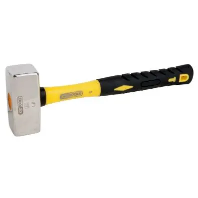 STAINLESS STEEL Club hammer, fiberglas h andle, 6300g 