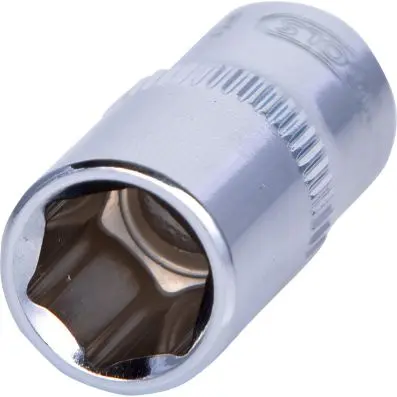 1/4" CHROMEplus Hexagonal socket, 8mm 