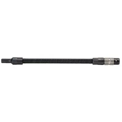 1/4"Bitholder,flex+locking ring,190mm 