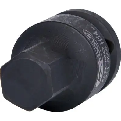 1/2" Impact bit socket, hexagon, 14mm 