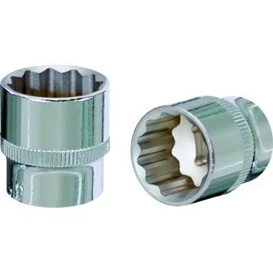3/8" CHROMEplus 12 Point socket, 12mm 