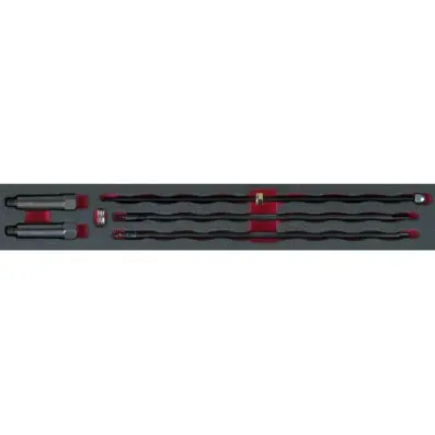 Universal glow plug element removal set M10x1.0/M10x1.25 