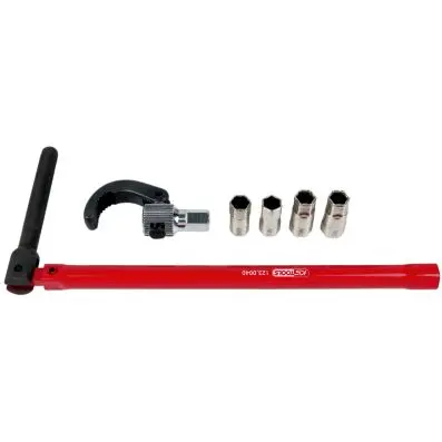 Standard tap nut wrench set, 6 pcs 