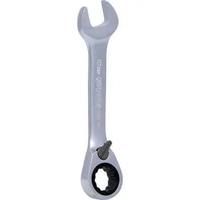 GEARplus combination ratcheting spanner, stubby, 10mm 