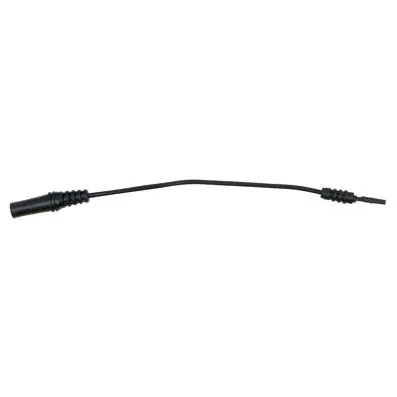 4.0 mm input socket on 1.5 mm test adapt er socket, round (black) 
