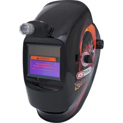Welders protective helmet with integrate d headlamp 