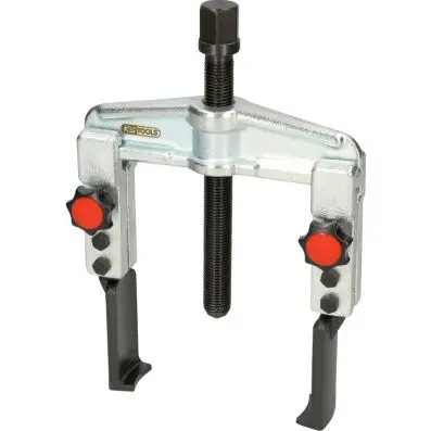 Quick adjustment universal 2 arm puller set with narrow and extended legs, 20-90 