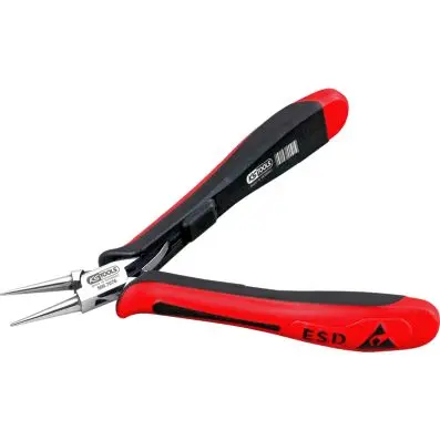 ESD round pliers straight without cut, 1 30mm 