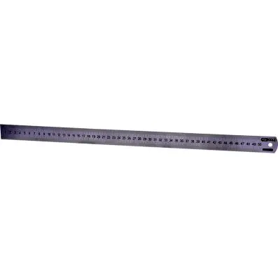 Semi-flexible steel rule, 500mm 