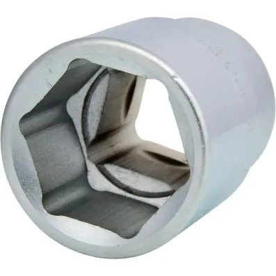 1" Hexagonal socket, short, 36 mm 
