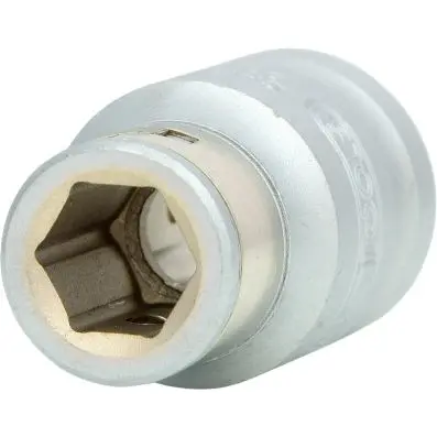 1/2" Bit adaptor socket with clamping ri ng f.bits 10mm 