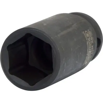 1/2" Hexagon impact socket, deep, 24mm 