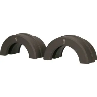 Pair of bearing brushes Ø 84 mm 